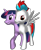 Size: 1206x1459 | Tagged: safe, twilight sparkle, oc, oc:solar eclipse, alicorn, pony, 3d, blue mane, conjoined, cyan mane, female, light skin, looking left, male, mare, one leg raised, open mouth, png, purple eyes, purple skin, red eyes, simple background, smiling, spread wings, transparent background, wings