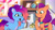 Size: 3072x1727 | Tagged: safe, screencap, misty brightdawn, sunny starscout, earth pony, pony, unicorn, g5, misty-rious new room, my little pony: tell your tale, spoiler:g5, spoiler:my little pony: tell your tale, :o, crystal brighthouse, duo, duo female, female, frown, horn, mare, open mouth, rebirth misty