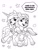 Size: 798x1038 | Tagged: safe, izzy moonbow, sunny starscout, earth pony, pony, unicorn, g5, 2d, black and white, book, coloring book, coloring page, cute, cyrillic, duo, grayscale, heart, horn, hug, izzybetes, lineart, merchandise, monochrome, page, shipping fuel, stars, sunnybetes, translated in the description, ukrainian