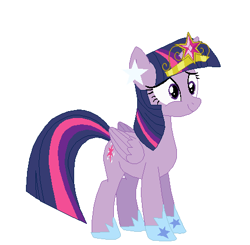 Size: 472x463 | Tagged: artist needed, safe, anonymous artist, artist:selenaede, twilight sparkle, alicorn, pony, g4, alternate design, alternate hairstyle, base used, big crown thingy, bisexual, bisexual female, bisexuality, crown, element of magic, female, headcanon, headcanon in the description, hoof shoes, jewelry, mare, regalia, smiling, solo, twilight sparkle (alicorn)