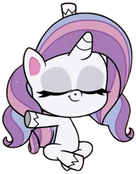 Size: 307x394 | Tagged: safe, edit, edited screencap, editor:luckydog416, screencap, potion nova, pony, unicorn, g4, g4.5, my little pony: pony life, background removed, eyes closed, female, horn, mare, not a vector, simple background, solo, transparent background