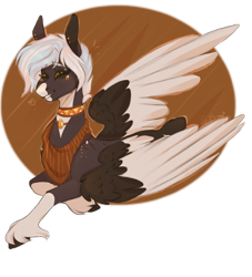 Size: 1280x1408 | Tagged: safe, artist:pixelberrry, oc, oc only, oc:midnight jet, pegasus, pony, coat markings, colored wings, eyes closed, large wings, male, one wing out, simple background, slender, socks (coat markings), solo, stallion, thin, transparent background, two toned wings, unshorn fetlocks, wings