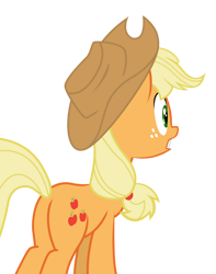 Size: 800x1014 | Tagged: safe, artist:estories, applejack, earth pony, pony, g4, applebutt, butt, plot, simple background, transparent background