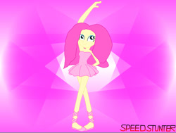 Size: 944x714 | Tagged: safe, artist:speedstunter, oc, oc only, human, equestria girls, g4, armpits, arms in the air, clothes, dress, female, solo