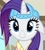 Size: 972x1071 | Tagged: safe, screencap, rarity, pony, unicorn, friendship university, g4, my little pony: friendship is magic, season 8, alternate hairstyle, backwards ballcap, baseball cap, cap, cropped, cute, disguise, female, floppy ears, hat, looking at you, mare, plainity, raribetes, solo