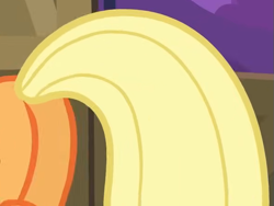 Size: 589x443 | Tagged: safe, screencap, applejack, earth pony, pony, g4, applebutt, butt, cropped, female, plot