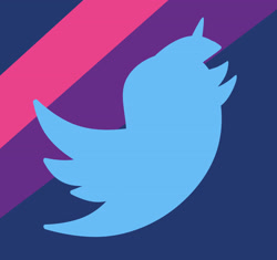 Size: 3525x3310 | Tagged: safe, artist:chub-wub, twilight sparkle, g4, abstract background, logo, meta, minimalist, twitter