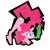 Size: 1920x1936 | Tagged: safe, artist:twistylittlepassages, gummy, pinkie pie, alligator, earth pony, pony, g4, biting, colored pupils, duo, duo male and female, female, male, mare, outline, simple background, tail, tail bite, transparent background