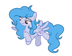 Size: 2221x1733 | Tagged: safe, artist:darbypop1, oc, oc only, oc:sanaa, pegasus, pony, female, mare, simple background, solo, transparent background