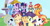 Size: 1024x538 | Tagged: safe, artist:velveagicsentryyt, moondancer, starlight glimmer, sunset shimmer, trixie, twilight sparkle, oc, oc:beautiful magic, oc:shine brine, oc:starling, oc:sunlay, oc:velvet sentry, alicorn, unicorn, equestria girls, g4, female, filly, foal, offspring, parent:comet tail, parent:fire streak, parent:flash sentry, parent:moondancer, parent:prince blueblood, parent:starlight glimmer, parent:sunburst, parent:sunset shimmer, parent:trixie, parent:twilight sparkle, parents:bluetrix, parents:cometdancer, parents:flashlight, parents:starburst, parents:sunsetstreak, twilight sparkle (alicorn)