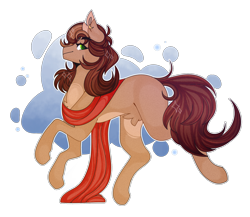 Size: 2048x1775 | Tagged: safe, artist:dejji_vuu, oc, oc only, earth pony, pony, clothes, female, mare, pubic fluff, scarf, simple background, solo, transparent background