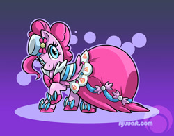 Size: 800x627 | Tagged: safe, artist:alienfirst, pinkie pie, earth pony, pony, g4, the best night ever, clothes, dress, gala, gala dress, gown, solo