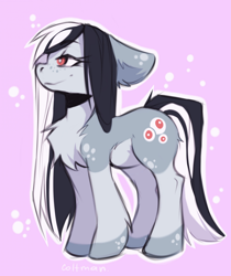 Size: 1758x2096 | Tagged: safe, artist:_coltman_, oc, oc only, pony, chest fluff, female, mare, solo
