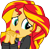 Size: 3064x3000 | Tagged: safe, artist:cloudy glow, sunset shimmer, human, equestria girls, g4, my little pony equestria girls, cute, shimmerbetes, simple background, solo, transparent background, vector