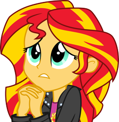 Size: 3000x3056 | Tagged: safe, artist:cloudy glow, sunset shimmer, equestria girls, g4, my little pony equestria girls, simple background, solo, transparent background, vector