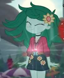 Size: 561x684 | Tagged: safe, screencap, wallflower blush, equestria girls, g4, let it rain, my little pony equestria girls: better together, ^^, cropped, cute, eyes closed, flowerbetes
