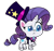 Size: 514x485 | Tagged: safe, edit, edited screencap, editor:luckydog416, screencap, rarity, pony, unicorn, disappearing act, g4, g4.5, my little pony: pony life, background removed, confused, eyebrows, raised eyebrow, simple background, solo, transparent background