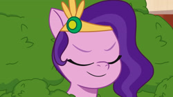 Size: 3072x1727 | Tagged: safe, screencap, pipp petals, pegasus, pony, g5, jazz hearts rocky, my little pony: tell your tale, spoiler:g5, spoiler:my little pony: tell your tale, spoiler:tyts02e04, eyes closed, female, mare, smiling, solo