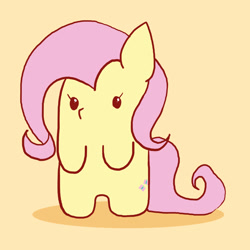 Size: 2600x2600 | Tagged: safe, artist:i_am_hidden_o-o, fluttershy, pegasus, pony, g4, adorable face, cute, solo