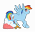 Size: 5500x5000 | Tagged: safe, artist:sheepchops, rainbow dash, pegasus, pony, g4, female, simple background, solo, transparent background