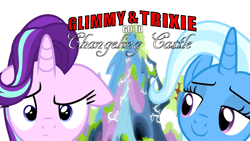 Size: 1393x784 | Tagged: safe, artist:dwk, starlight glimmer, trixie, g4, to change a changeling