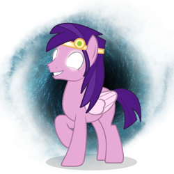 Size: 3600x3600 | Tagged: safe, artist:ramixe dash, editor:ramixe dash society, pipp petals, pegasus, pony, g4, g5, black hole, g5 to g4, generation leap, glowing, glowing eyes, high res, male, overpowered, pip corolla, rule 63, simple background, solo, stallion, transparent background