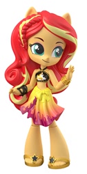 Size: 744x1472 | Tagged: safe, artist:andrew hickinbottom, sunset shimmer, equestria girls, equestria girls specials, g4, my little pony equestria girls: better together, my little pony equestria girls: forgotten friendship, clothes, cute, doll, equestria girls minis, summer sunset, swimsuit, toy
