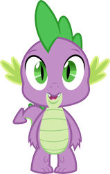 Size: 3000x4705 | Tagged: safe, artist:cloudy glow, spike, dragon, g4, spike at your service, .ai available, male, simple background, solo, transparent background, vector