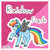 Size: 750x750 | Tagged: safe, artist:hazelwrites, rainbow dash, pegasus, pony, g4, solo