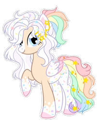 Size: 1800x2200 | Tagged: safe, artist:couratiel, oc, oc only, oc:confetti cake, pegasus, pony, colored wings, female, mare, simple background, solo, transparent background, two toned wings, wings