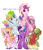 Size: 1460x1700 | Tagged: safe, artist:caffeinatedcarny, applejack (g3), fluttershy (g3), pinkie pie (g3), rainbow dash (g3), rarity (g3), twilight twinkle, earth pony, pegasus, pony, unicorn, g3, g4, beauty mark, butt freckles, cloven hooves, coat markings, colored hooves, colored wings, countershading, earth pony twilight twinkle, eye clipping through hair, facial markings, fangs, feathered fetlocks, freckles, g3 to g4, generation leap, gradient hooves, group photo, horn, horn runes, leonine tail, looking at you, markings, race swap, redesign, redraw, simple background, slit pupils, socks (coat markings), star (coat marking), tail, tail feathers, transparent background, underhoof, unshorn fetlocks, wings