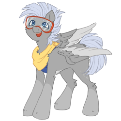 Size: 1000x1000 | Tagged: safe, artist:kazmuun, chipcutter, pony, g4, goggles, simple background, solo, transparent background