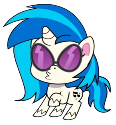 Size: 480x520 | Tagged: safe, artist:luckydog416, edit, edited screencap, screencap, dj pon-3, vinyl scratch, pony, unicorn, g4, g4.5, my little pony: pony life, whoof-dunnit, background removed, female, mare, not a vector, simple background, solo, transparent background