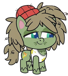 Size: 419x469 | Tagged: safe, artist:luckydog416, edit, edited screencap, screencap, dishwater slog, earth pony, pony, g4, g4.5, my little pony: pony life, background removed, male, not a vector, simple background, solo, stallion, transparent background