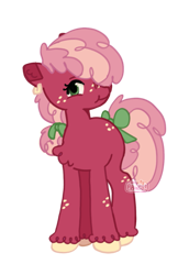 Size: 823x1193 | Tagged: safe, artist:bbungle, oc, oc only, earth pony, pony, base used, chest fluff, ear piercing, earring, earth pony oc, female, filly, foal, freckles, jewelry, looking at you, not cheerilee, offspring, parent:big macintosh, parent:cheerilee, parents:cheerimac, piercing, simple background, smiling, solo, transparent background, unshorn fetlocks