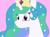 Size: 1003x745 | Tagged: safe, artist:cmara, princess celestia, alicorn, pony, g4, female, solo