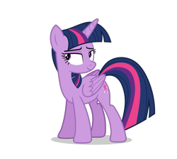 Size: 5800x5200 | Tagged: safe, alternate version, artist:gypsykumquat, twilight sparkle, alicorn, pony, g4, .svg available, absurd resolution, bedroom eyes, female, inkscape, show accurate, simple background, smiling, smug, solo, svg, transparent background, twilight sparkle (alicorn), vector