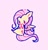 Size: 3318x3474 | Tagged: safe, artist:uukipi, fluttershy, pegasus, pony, g4, blushing, chibi, cute, female, flying, mare, pink background, pointy legs, shy, shyabetes, simple background, solo, spread wings, wings