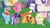 Size: 2400x1350 | Tagged: safe, artist:prixy05, applejack, fluttershy, pinkie pie, rainbow dash, rarity, twilight sparkle, alicorn, earth pony, pegasus, pony, unicorn, g4, g5, jazz hearts rocky, my little pony: tell your tale, spoiler:g5, spoiler:my little pony: tell your tale, spoiler:tyts02e04, bush, character swap, female, fluttershy is not amused, g4 to g5, generation leap, horn, i can't believe it's not hasbro studios, mane six, mare, pinkie pie is not amused, rainbow dash is not amused, rarity is amused, twilight sparkle (alicorn), twilight sparkle is not amused, unamused, varying degrees of amusement