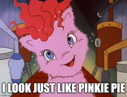 Size: 656x500 | Tagged: safe, edit, edited screencap, screencap, heart throb, g1, my little pony 'n friends, the glass princess, captain obvious, caption, image macro, imgflip, implied pinkie pie, no shit sherlock, text