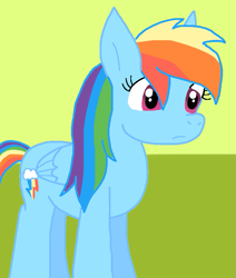 Size: 651x766 | Tagged: safe, artist:cmara, rainbow dash, pegasus, pony, g4, female, solo