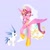 Size: 1024x1024 | Tagged: safe, artist:greecer20, princess cadance, shining armor, alicorn, pony, unicorn, g4, clothes, dress, duo, duo male and female, female, height difference, hoof shoes, horn, horn ring, larger female, male, mare, meme, messy mane, princess shoes, purple background, raised hoof, redraw, ring, ship:shiningcadance, shipping, signature, simple background, size difference, smaller male, stallion, straight, tail, the bride and the ugly ass groom, toy interpretation, wedding dress, wedding veil, wings