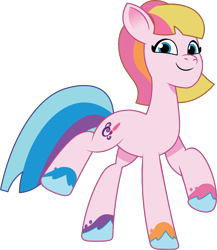 Size: 888x1021 | Tagged: safe, artist:prixy05, toola-roola, earth pony, pony, g3, g3.5, g5, my little pony: tell your tale, female, g3 to g5, generation leap, mare, simple background, solo, transparent background, vector