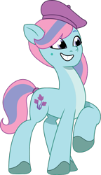 Size: 651x1129 | Tagged: safe, artist:prixy05, ivy, earth pony, pony, g2, g5, my little pony: tell your tale, beauty mark, countershading, female, g2 to g5, generation leap, mare, simple background, solo, transparent background, vector