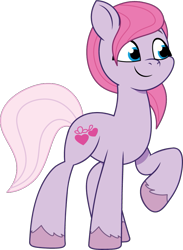 Size: 687x939 | Tagged: safe, artist:prixy05, sweet berry, earth pony, pony, g2, g5, my little pony: tell your tale, female, g2 to g5, generation leap, mare, simple background, solo, transparent background, vector