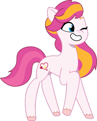 Size: 781x976 | Tagged: safe, artist:prixy05, light heart, earth pony, pony, g2, g5, my little pony: tell your tale, concave belly, female, g2 to g5, generation leap, mare, simple background, solo, transparent background, vector