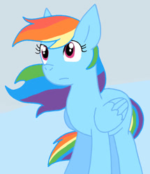 Size: 672x780 | Tagged: safe, artist:cmara, rainbow dash, pegasus, pony, g4, female, solo