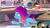 Size: 1085x602 | Tagged: safe, screencap, misty brightdawn, pony, unicorn, g5, my little pony: tell your tale, sparkle school, spoiler:g5, spoiler:my little pony: tell your tale, bracelet, crystal brighthouse, cute, derp, dizzy, female, friendship bracelet, gradient mane, gradient tail, horn, indoors, jewelry, lying down, mare, mistybetes, prone, rebirth misty, solo, tail