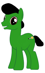 Size: 1301x2126 | Tagged: safe, artist:brawnybold, editor:ciaran, oc, oc only, oc:brawny bold, earth pony, pony, 2024 community collab, derpibooru community collaboration, g4, base used, colored, lineart, male, simple background, solo, transparent background