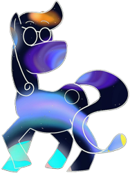 Size: 768x1024 | Tagged: safe, artist:cosmicwaves35, editor:ciaran, oc, oc only, oc:cosmix, earth pony, pony, 2024 community collab, derpibooru community collaboration, pose, simple background, solo, space, transparent background